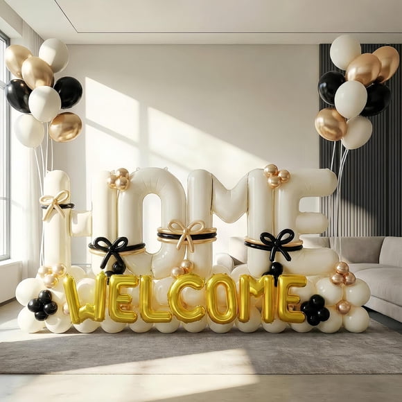 Decoración Globos Bienvenida Nyvrexo VHOME 145un 40in HOME