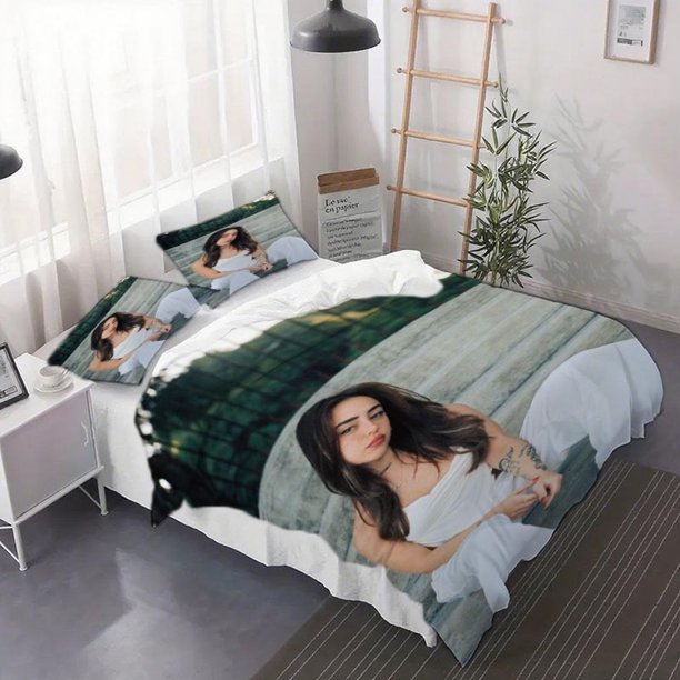 3pcs Nicki Nicole Patterned Duvet Cover Set - Includes a Duvet Cover And Pillowcases Suitable for Year-Round Bedroom Decor