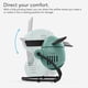 thumbnail image 4 of Ventilador personal Vornado Zippi plegable de 2 velocidades, color verde, 4 of 7