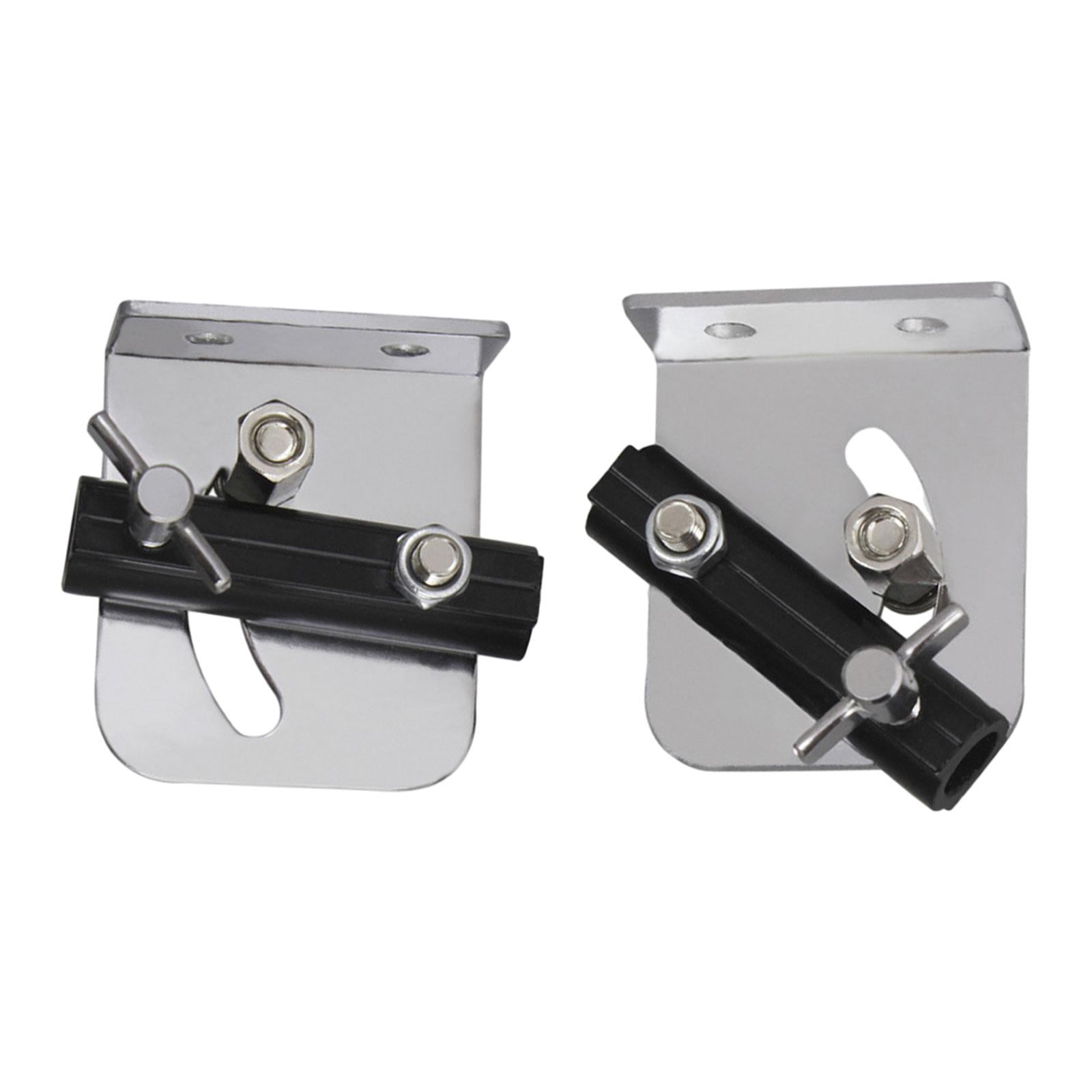 Bothyi - 2 Piezas De Bastidores De Correa De Tambor Militar Con Tornillos, Accesorios De Metal Para Tocar