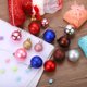 thumbnail image 4 of Uxcell 24Pcs 1.5" Bolas de Navidad Adornos, Juego de Bolas Colgantes Irrompibles para Árbol de Navidad Azul, 4 of 6