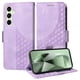 thumbnail image 2 of Carcasa FOXDOCK Samsung Galaxy S24 FE de cuero PU, diseño acolchado clásico, protección contra caídas y rayones, 2 of 5