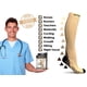 thumbnail image 5 of Calcetines de compresión Physix Gear Sport S/M Beige/Nude, 5 of 7