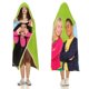 thumbnail image 3 of La Compañía Eléctrica Manta Capa con Capucha Anti-Bolitas, Manta de Lana Ártica Suave, Manta Portátil de Felpa Ligera y Lujosa, Poncho para Siesta en Casa y Oficina, 100*130cm, 3 of 6