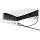 thumbnail image 1 of Soporte Horizontal AARONMEI PS5 Slim Blanco con Hub USB 4 Puertos, 1 of 3