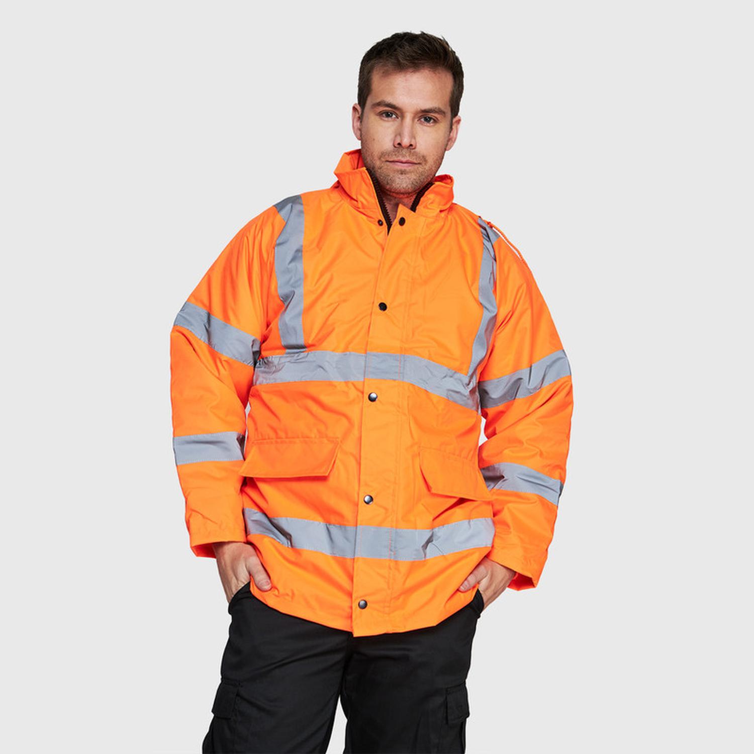 Jayson - Parka Alta Visibilidad Naranja S