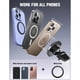 thumbnail image 4 of Magnetic Car Phone Holder - Instalación rápida, perfecto para viajes, soporte de ventilación, compatible con iPhone - Negro, 4 of 9