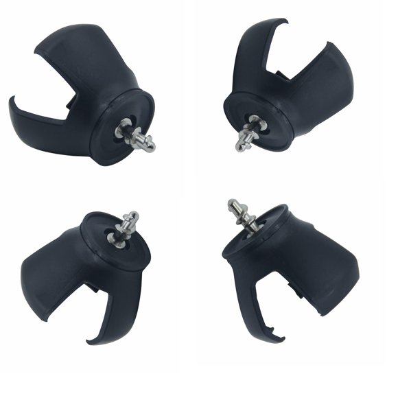 Recogedor de pelotas de golf, 4 unidades, para putter con ventosa y tornillos de golf
