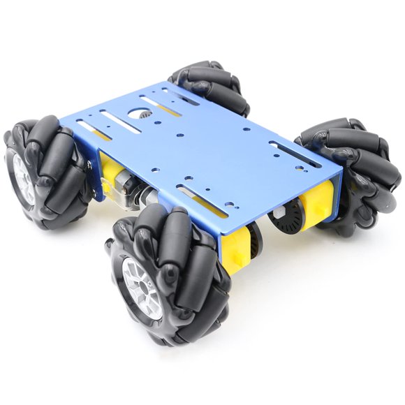 Chasis de coche robot SmaringWing MC100 con rueda mecánica de 60 mm