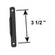 thumbnail image 3 of Tirador para puerta mosquitera corrediza Bastens, 8,9 cm, ajuste con tornillos, 3 of 4