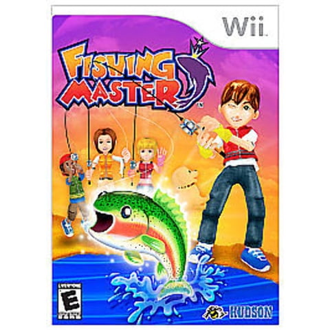 Fishing Master Konami Wii Juego De Pesca Familiar