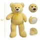 thumbnail image 3 of Oso de peluche HollyHome de peluche de 36 pulgadas para niños, amarillo, 3 of 3
