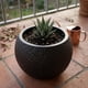 thumbnail image 2 of Macetero Plastico Redondo Tipo Piedra Decorativo Jardin S negro, 2 of 10