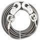 thumbnail image 2 of Cable Dog Tie Out PDQ con revestimiento de vinilo plateado, tamaño XL, 12 m, 2 of 3