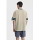 thumbnail image 2 of Polera Hombre Oversize Beige- lll, 2 of 4