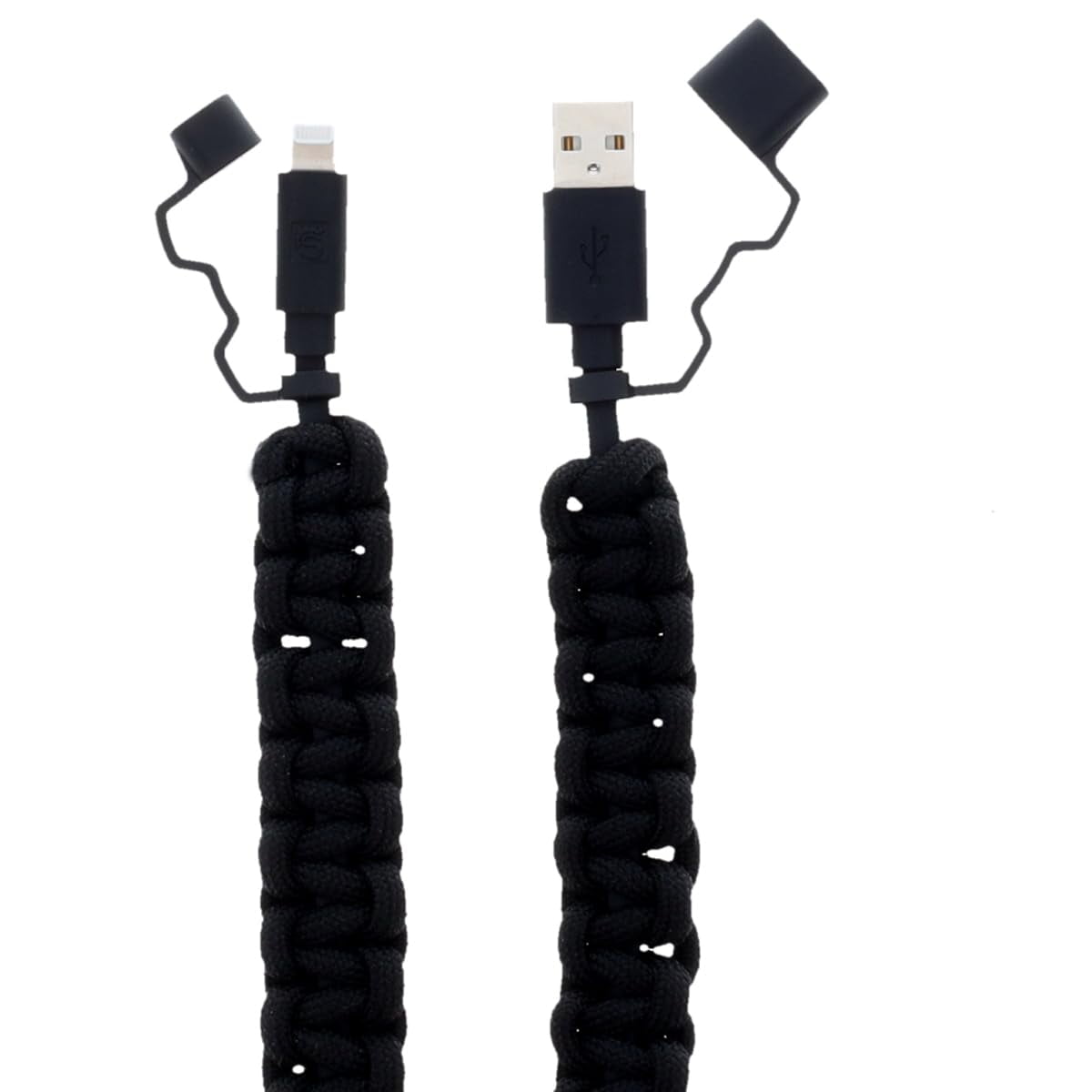 Cable De Paracaídas Lightning Cable Scipio Stparamfi, 60 Cm, Trenzado, Con Tapa