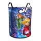 thumbnail image 2 of Totally Spies Cesta de lavandería de gran capacidad redonda con asa, bolsa para ropa sucia plegable, almacenamiento para dormitorio, baño y lavadero 44x35 cm, 2 of 6