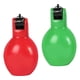 thumbnail image 2 of Silbatos Deportivos Ruidosos Para Apretar Con La Mano De 2 Piezas Para Senderismo En Interiores Y Exteriores Verde Y Rojo, 2 of 4