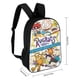 thumbnail image 2 of Rugrats-theme Backpack, Campus style schoolbag Bookbag with Adjustable Shoulder Straps And Large Zip Compartment, Unisex Travel Bags., 2 of 6