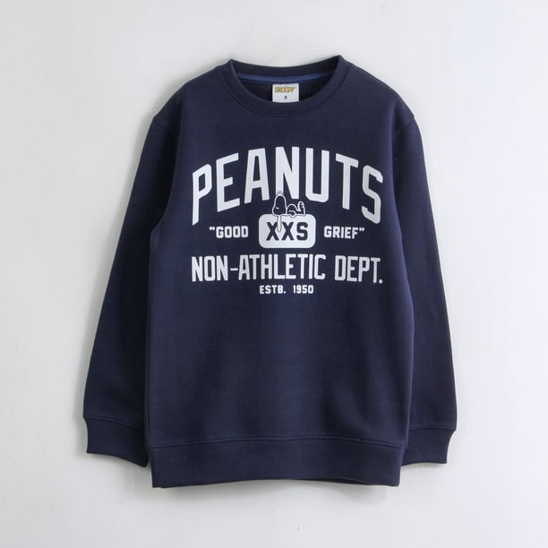 Polerón Cerrado Niño Athletic Department Azul Snoopy