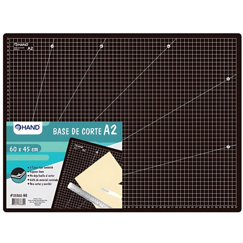 Hand - Base De Corte A2 60X45Cm 3Mm Negro - Ps