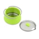 thumbnail image 3 of Olla De Cocina De Silicona Plegable Para Acampar De 1L, Tetera De Senderismo, Tetera, Verde, 3 of 3