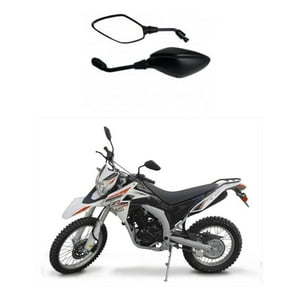 Genérico - Espejos Para Moto Loncin Sx2 250Gy-3 Negro