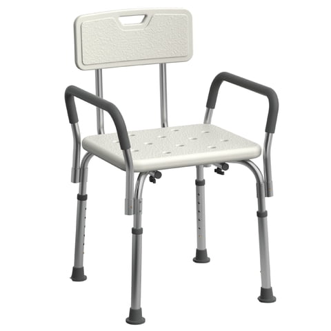 Silla De Ducha Medline, Resistente, 160 Kg, Capacidad Ajustable