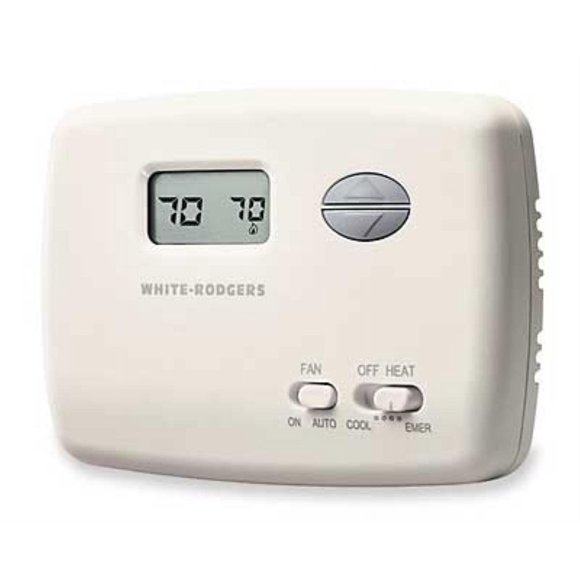Termostato Emerson 1F79111 digital no programable, blanco