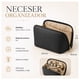 thumbnail image 4 of Cosmetiquero Organizador de Viaje Mujer Cuero Vegano Negro, 4 of 6