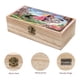 thumbnail image 3 of La Bella Durmiente, Princesa Aurora Caja Organizadora de Madera Rústica - Caja Decorativa Multifuncional para Escritorio, Hogar, Oficina, Joyas y Manualidades, 3 of 6