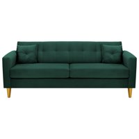 Bodevir - Sofa New Retro 3Cg Felpa 01 Verde Botella