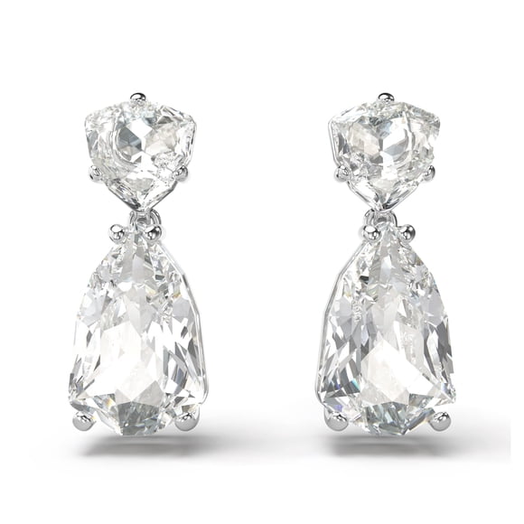Pendientes Swarovski Mesmera Drop con piedras grandes y transparentes de talla mixta