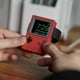 thumbnail image 4 of Soporte de sobremesa para Apple Watch Soporte de carga Patrón retro Base de carga para IWatch 8 7 6 5 4 3 2 SE Base de silicona-Rojo, 4 of 5