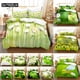 thumbnail image 1 of Green Duvet Cover Set Double Bed Quilt Cover Floral Leaves Bedding Sets X pcs Thin, 1 of 5