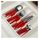thumbnail image 3 of Set 24 Cubiertos Rojo Con Rallador, 3 of 5