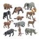 thumbnail image 2 of Juego De 12 Mini Figuras De Animales Salvajes Para Festivales, Suministros Para Fiestas, Estilo B, 2 of 5
