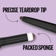 thumbnail image 5 of Maquillaje de cejas Maybelline Express Brow 2 en 1 Deep Brown, 5 of 9