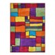 thumbnail image 1 of Alfombra Frize Avatar Multicolor Cuadros 160 x 230, 1 of 1
