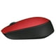 thumbnail image 3 of Mouse Inalambrico Usb Pequeño Oficina M170 Rojo, 3 of 6