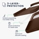thumbnail image 3 of Funda kwmobile para iPhone 18/17 Pro Max color chocolate, 3 of 9