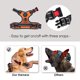 thumbnail image 3 of Chaleco reflectante con clip frontal ajustable PHOEPET con arnés para perros, 3 of 6