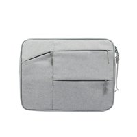 Bothyi - Bolsa De Manga Para Computadora Portátil Antisísmico Multifuncional 6 Bolsas De Malla Para Hombres Notebook Grey370Mmx265Mmx20Mm