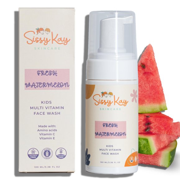 Jabón facial Sissy Kay Kids Gentle Foaming 100 ml con vitamina C y E