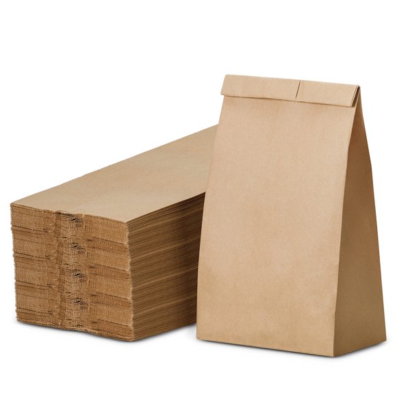Bolsas de papel CulinWare 6 lb, 500 unidades, 28 x 9 x 28 cm