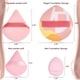 thumbnail image 4 of Set de 16 Esponjas de Maquillaje Linyumuxiang – 6 Esponjas Triangulares, 3 Grandes, 3 Pequeñas, 1 Esponja Grande para Base y 3 Esponjas para Pulgar, 4 of 7