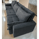 thumbnail image 3 of Sofa Cama Modular Negro Terciopelo Grande, 3 of 3