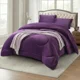 thumbnail image 1 of Cobertor Cubrecama Con Chiporro 2 Plazas Liso Morado Liso, 1 of 3