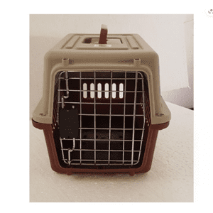 Genérico - Jaula Transportadora Kennel Perro 58X37X35Cm Marron