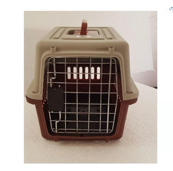 Genérico - Jaula Transportadora Kennel Perro 58X37X35Cm Marron